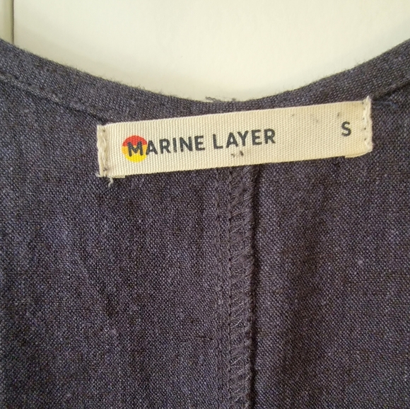 Marine Layer  Sydney Beach Jumpsuit - India Ink - Size Small - Picture 5 of 7